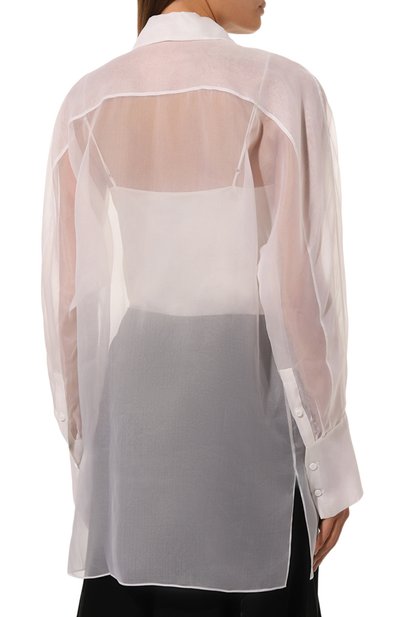 Шелковая блузка LA NEIGE, арт. #CAS-3-LS-ORG-001, фото 4