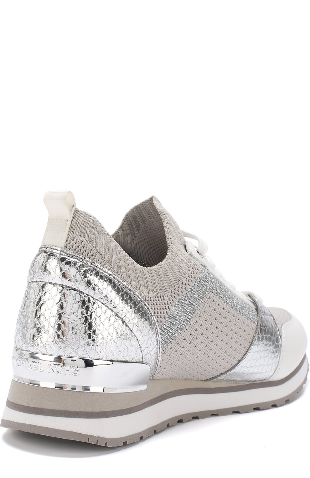 Комбинированные кроссовки billie на шнуровке MICHAEL MICHAEL KORS, арт. 43T8BIFS3D, фото 4