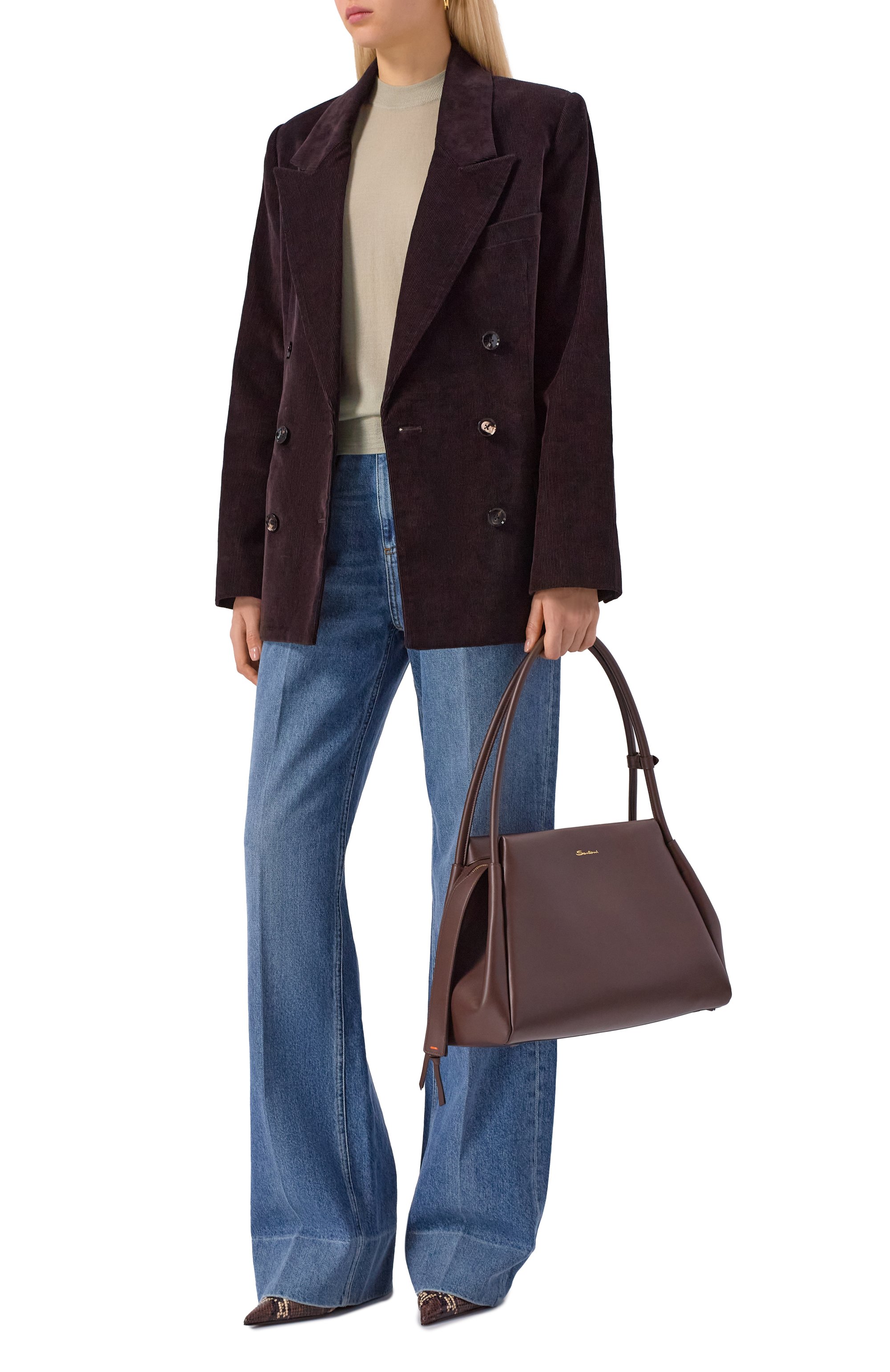 Сумка SANTONI, арт. DFBGA2778BA-HFRY, фото 7