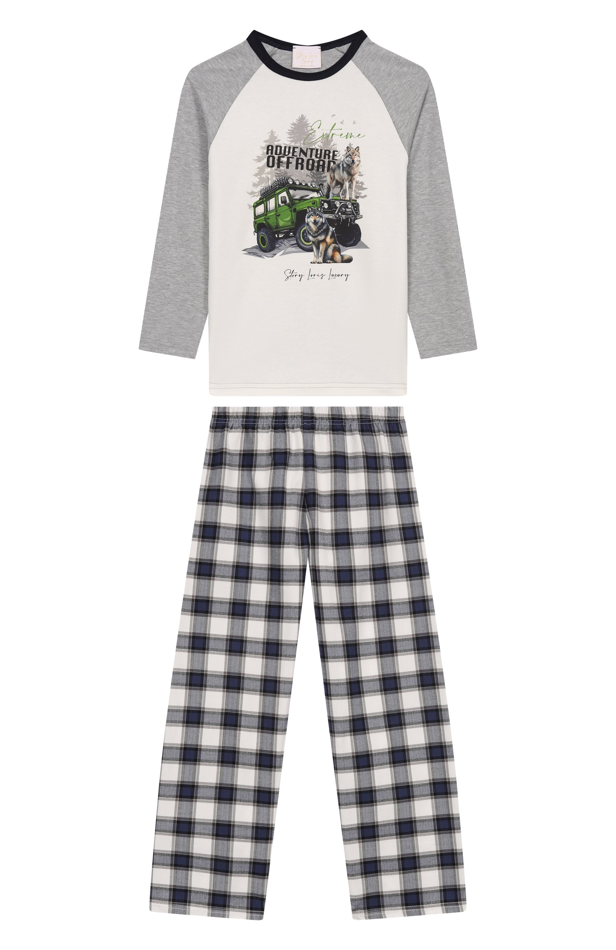 Хлопковая пижама STORY LORIS, арт. 17032/8-16, фото 1