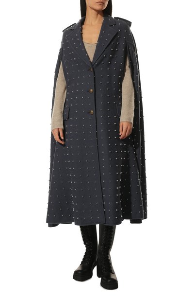 Шерстяной кейп MIU MIU, арт. MS1861-1ZQT-F0154, фото 3