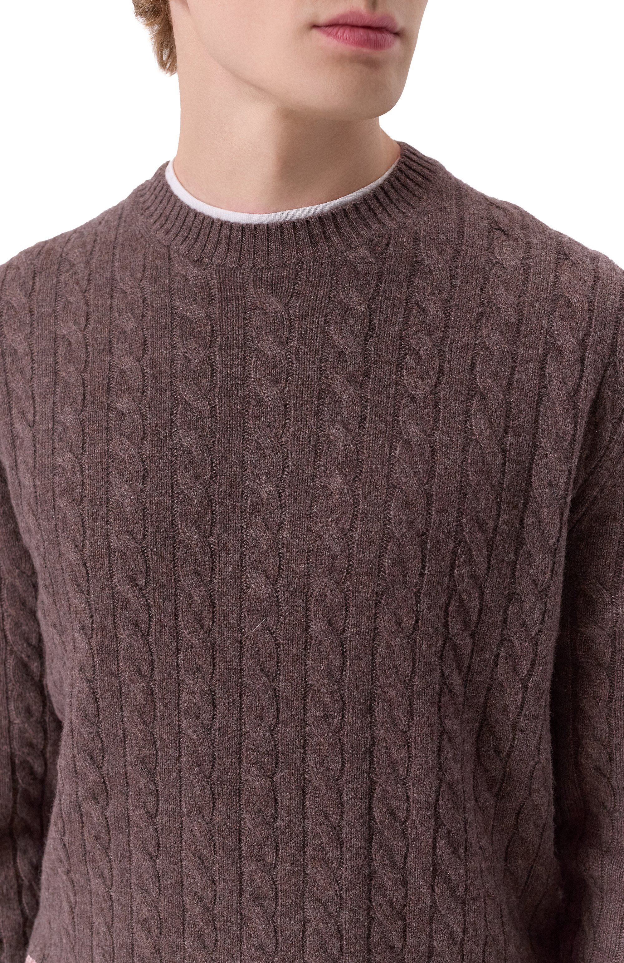 Кашемировый джемпер 12 STOREEZ, арт. 135244, фото 5
