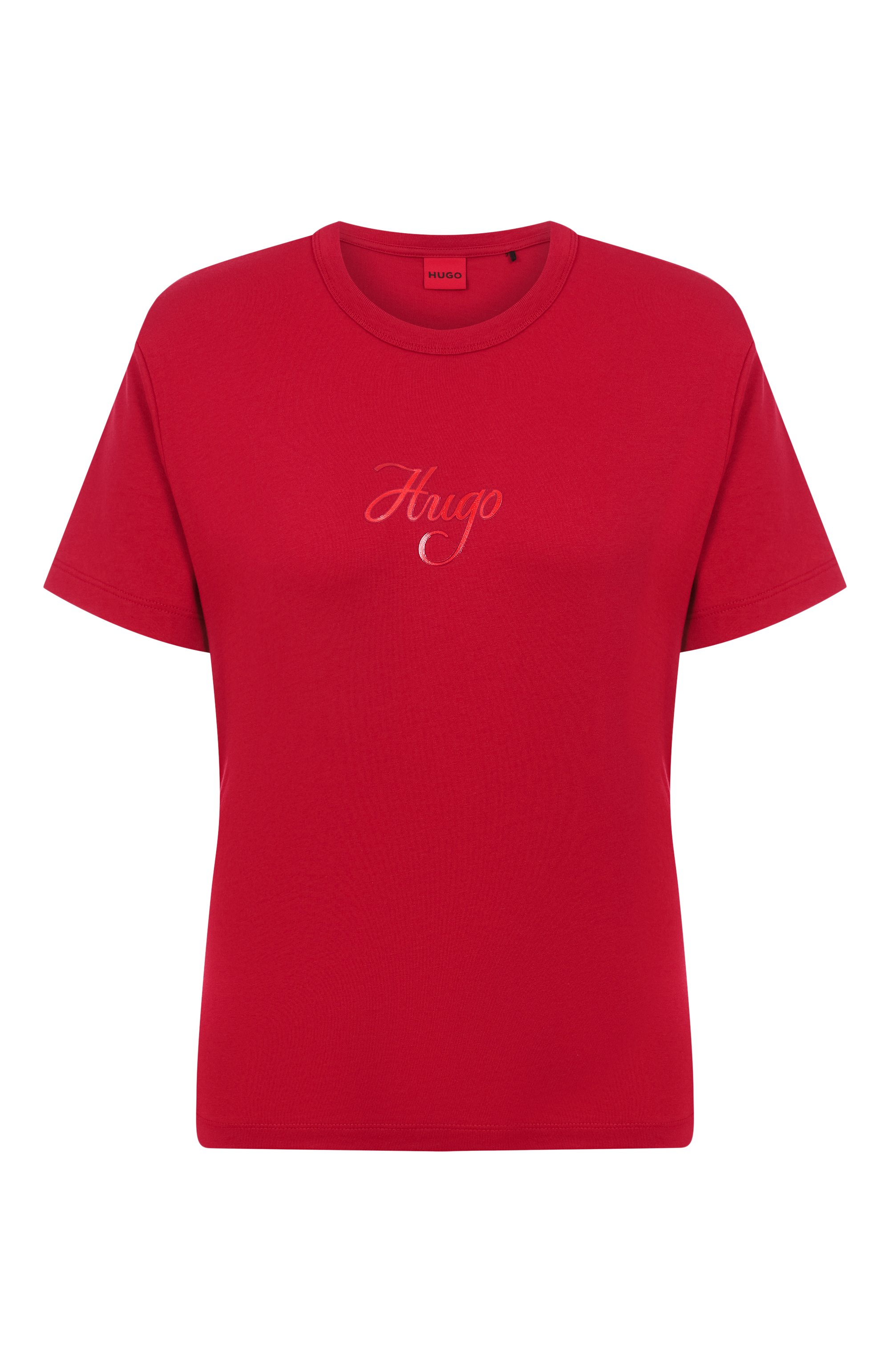 Хлопковая футболка HUGO, арт. 50550117, фото 1