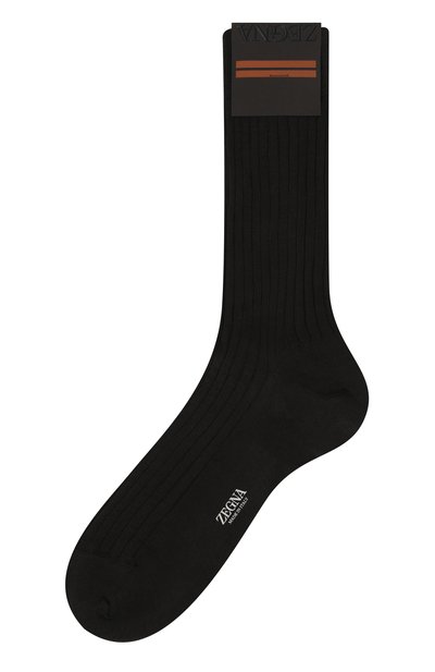 Мужские хлопковые носки ZEGNA, арт. N4V40/010