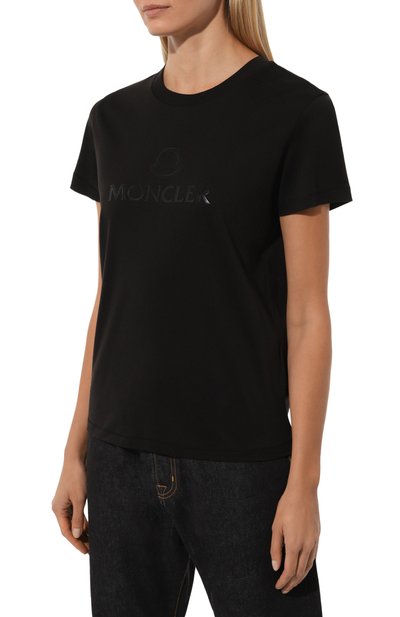 Хлопковая футболка MONCLER, арт. 8C000-06-809CR, фото 3