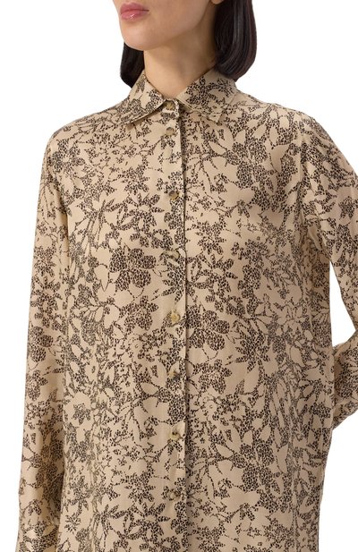 Рубашка из вискозы и шелка GOLDEN GOOSE DELUXE BRAND, арт. GWP02263.P001913, фото 5