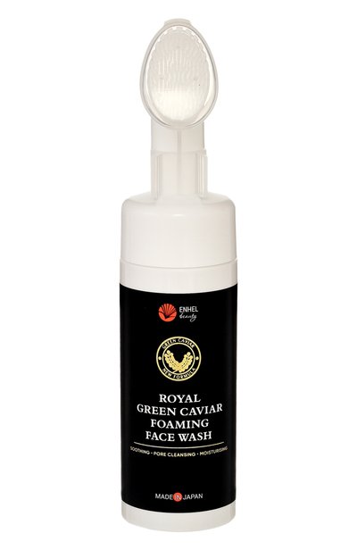 Пенка для умывания с нанощёточкой royal green caviar (150ml) ENHEL BEAUTY, арт. 4589449701571