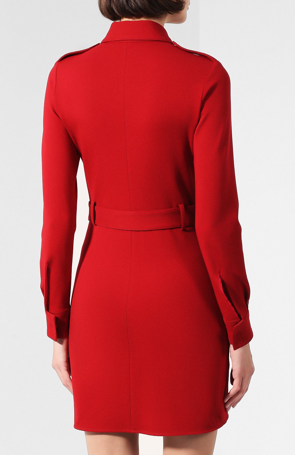 Платье с поясом VICTORIA, VICTORIA BECKHAM, арт. 2419WDR000137A, фото 4