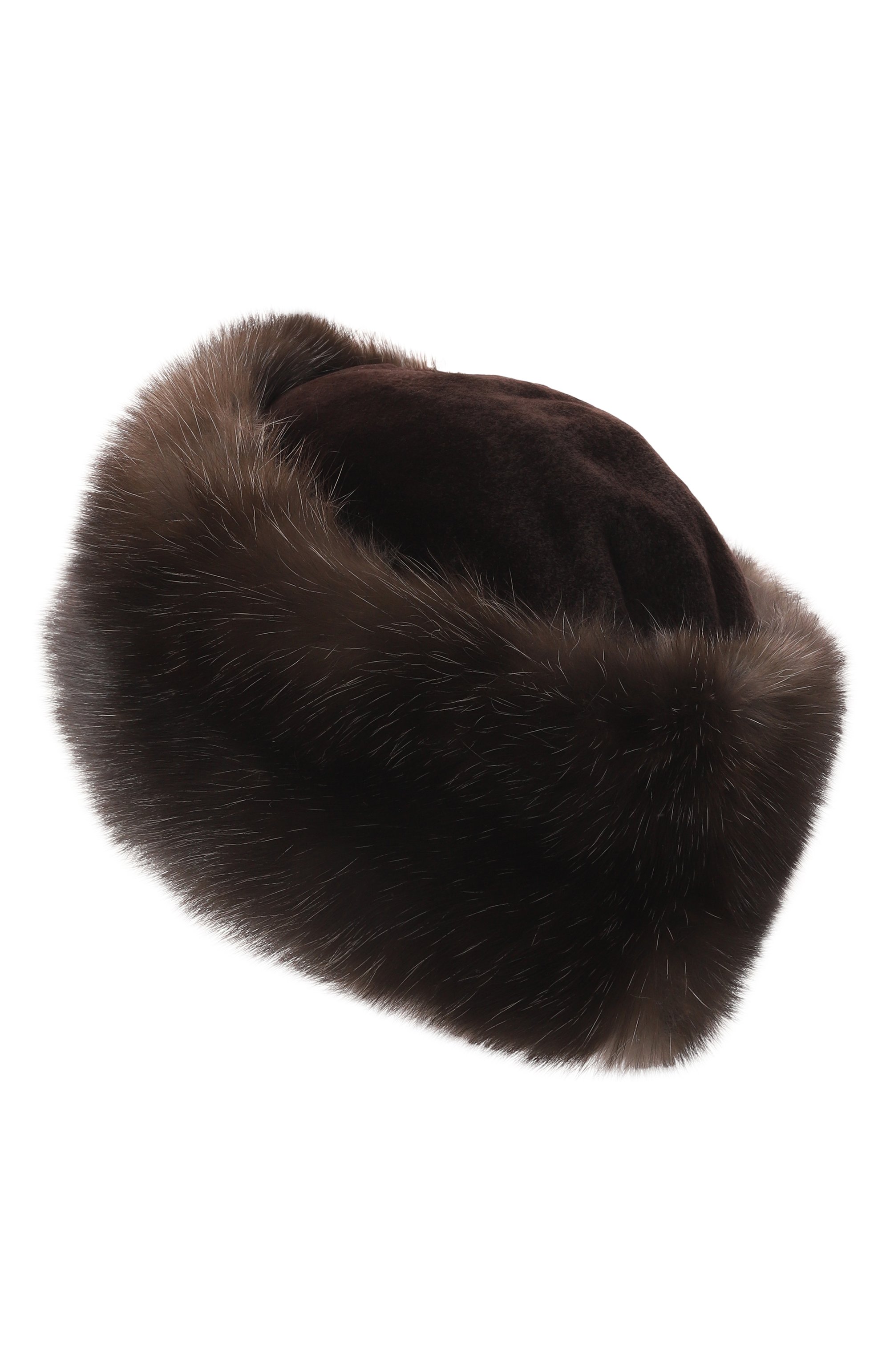 Шапка-кубанка из меха норки и соболя VICTORIA KUSENKOVA, арт. 060213904455, фото 3