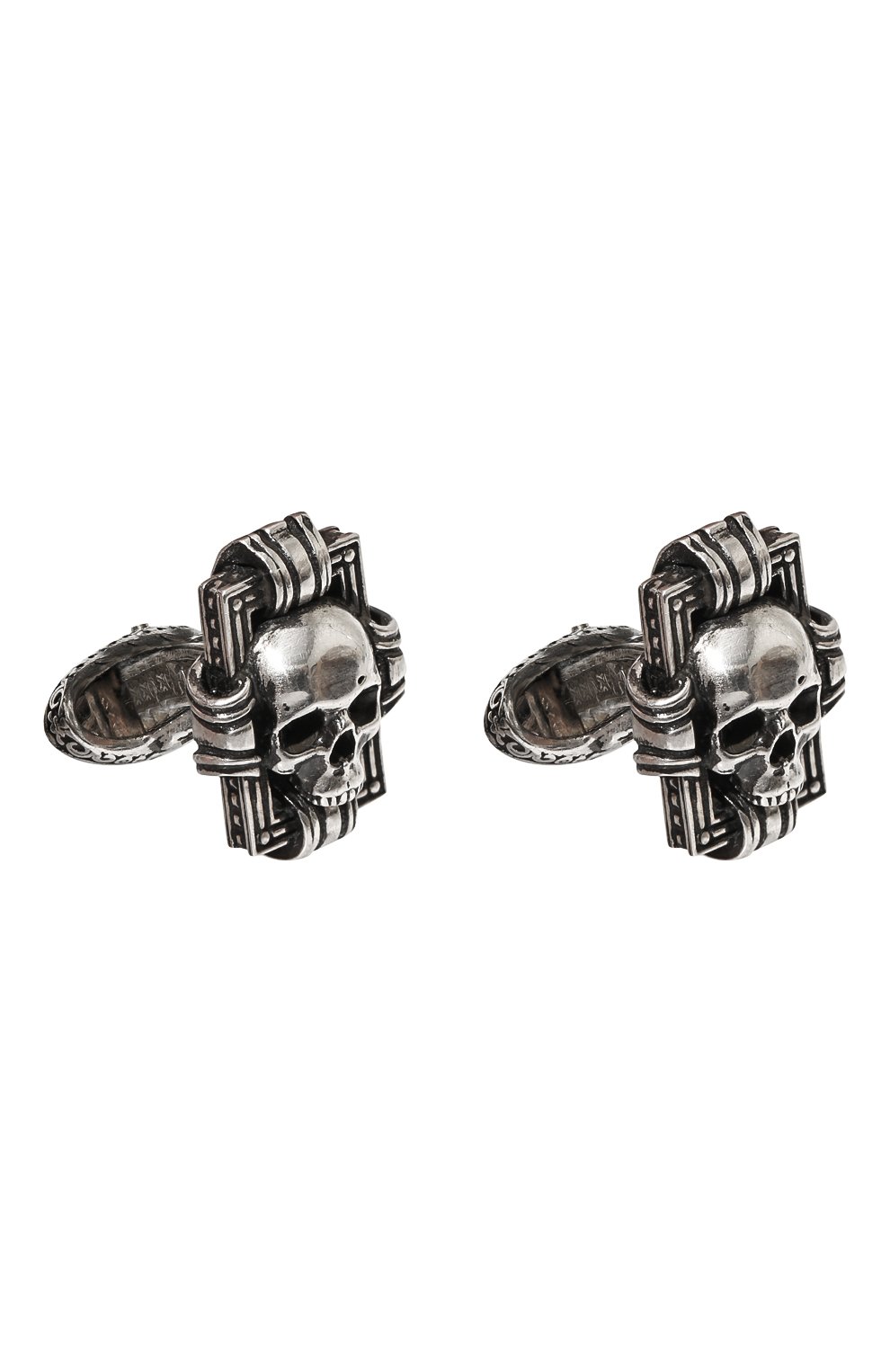 Серебряные запонки возрождение империи GL JEWELRY, арт. M800005-S97-585, фото 1