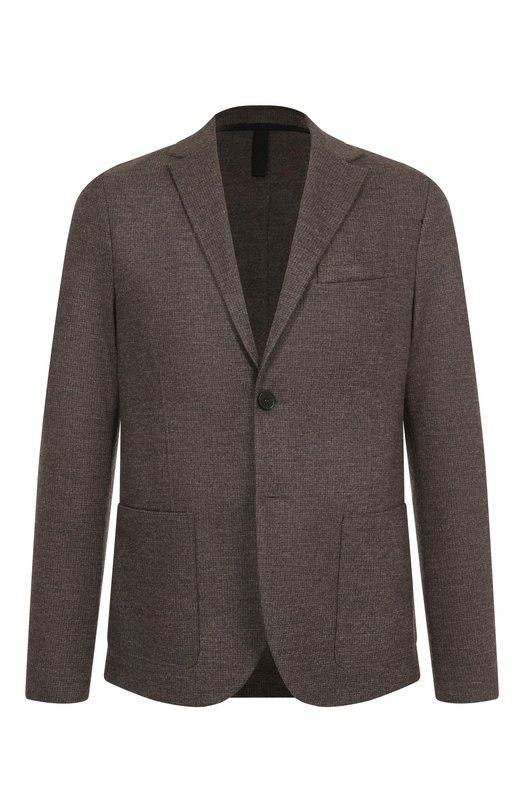 Шерстяной пиджак Harris Wharf London CL8P22MVA_ Коричневый CL8P22MVA_