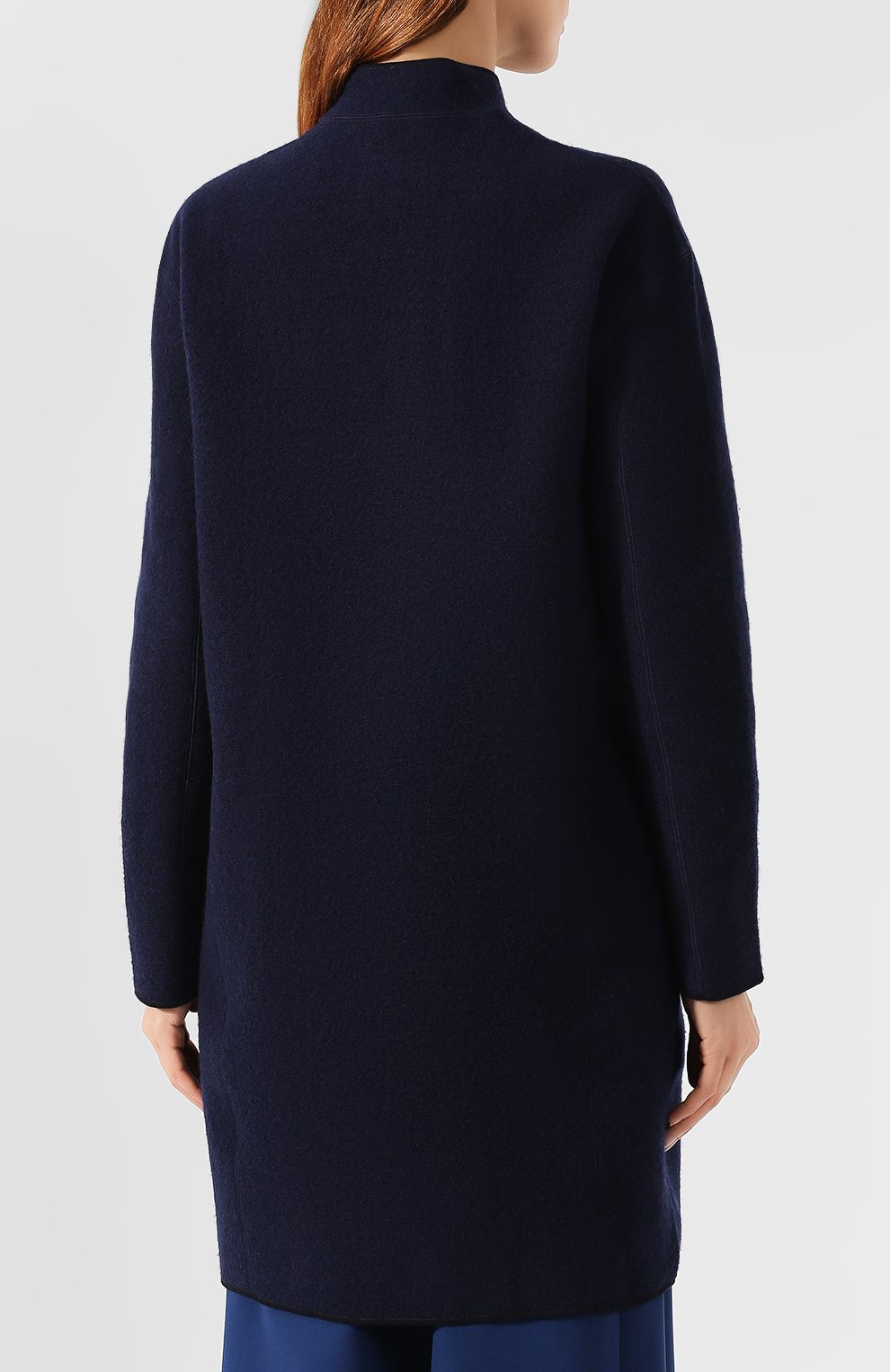 Пальто из смеси шерсти и хлопка EMPORIO ARMANI, арт. 6G2LT2/2M11Z, фото 4
