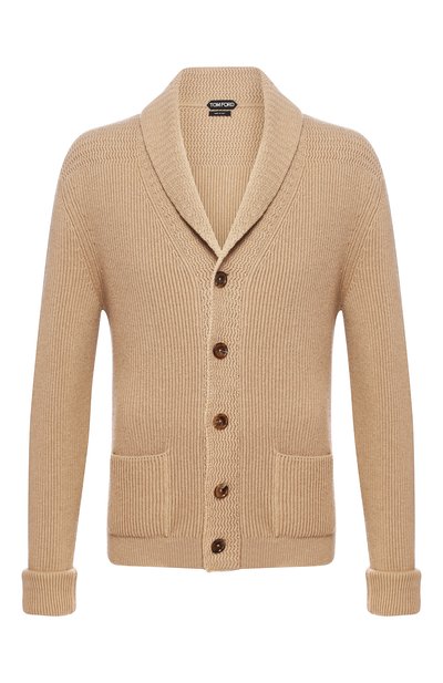 Кашемировый кардиган на пуговицах с отложным воротником TOM FORD, арт. BRK82/TFK154, фото 1