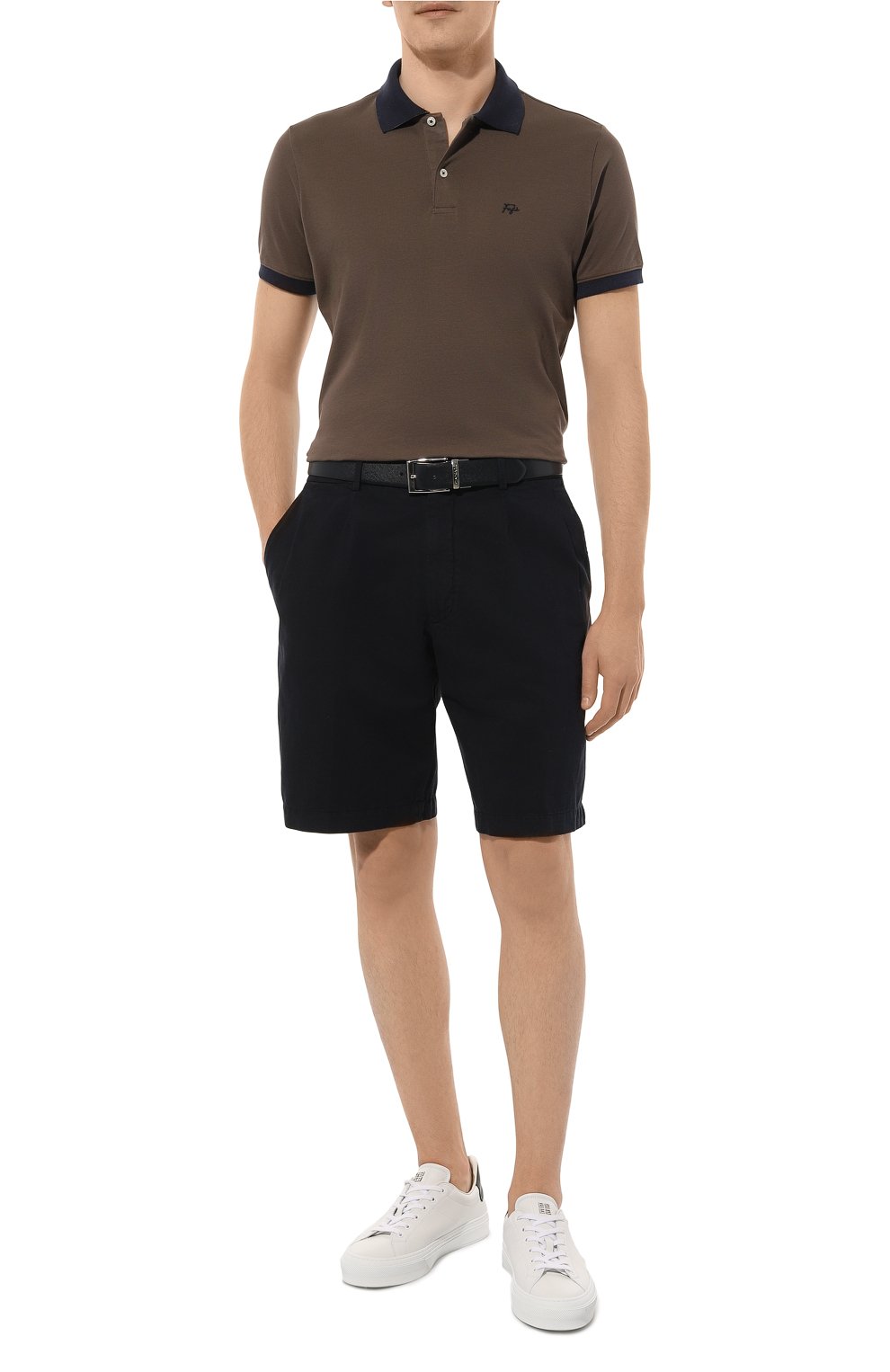 Шорты из хлопка и льна ZEGNA, арт. UDI37A7/TB05, фото 2