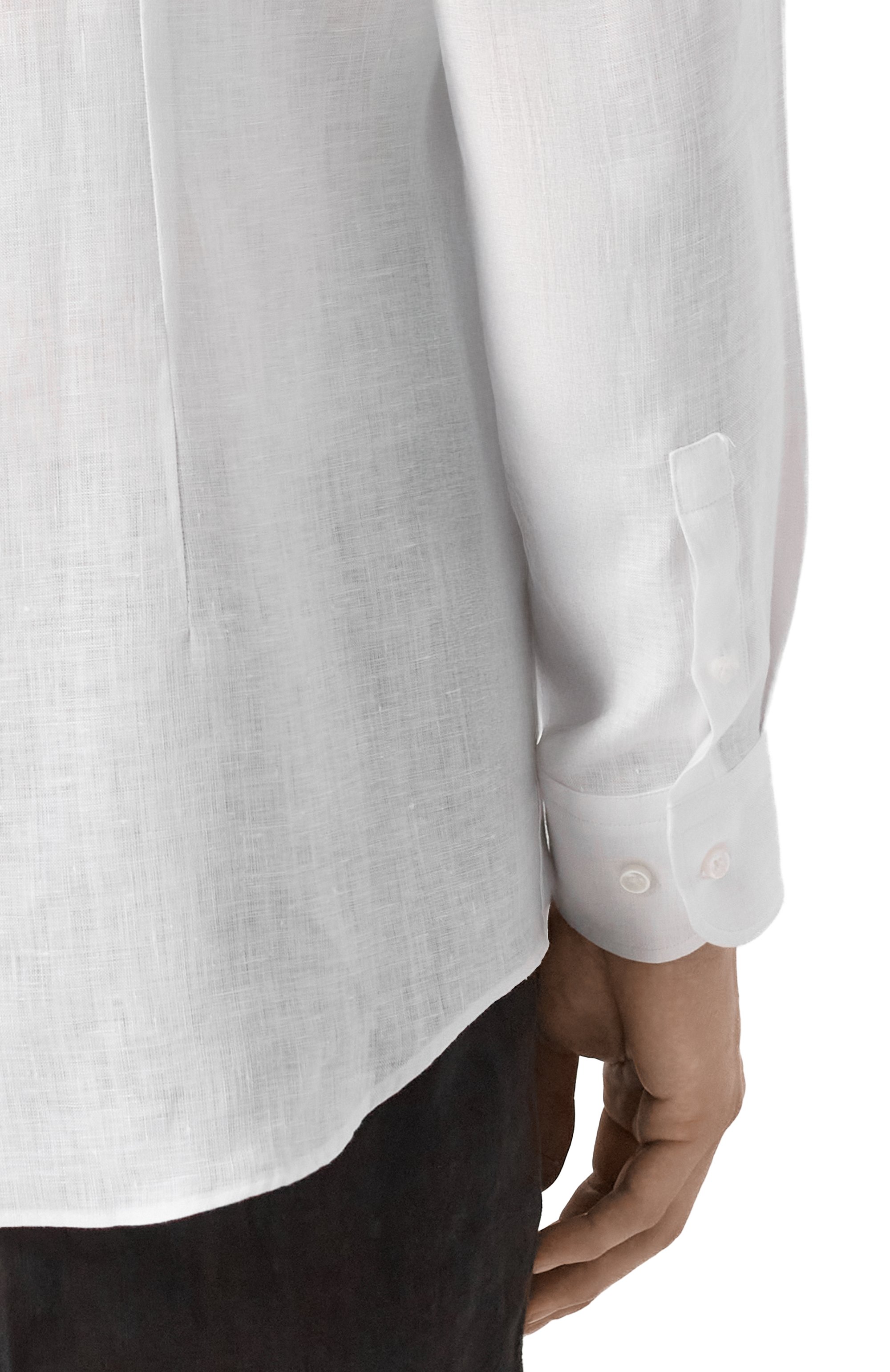 Льняная рубашка BOSS, арт. 50490234, фото 5