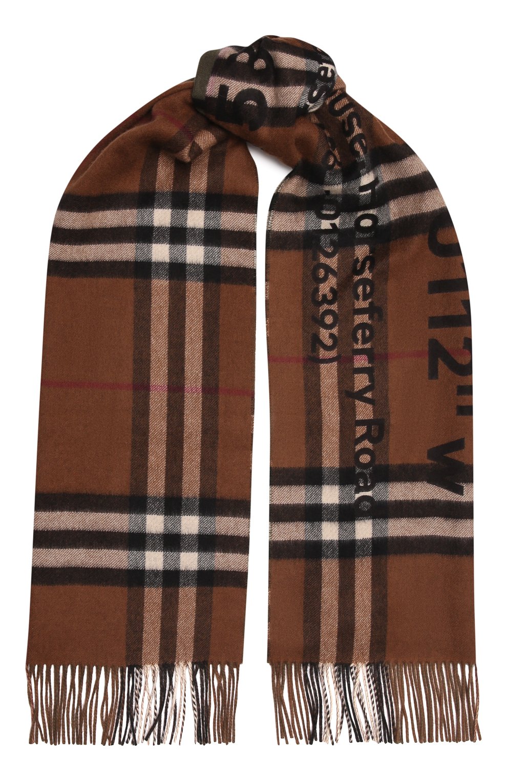 Кашемировый шарф BURBERRY, арт. 8045328, фото 1