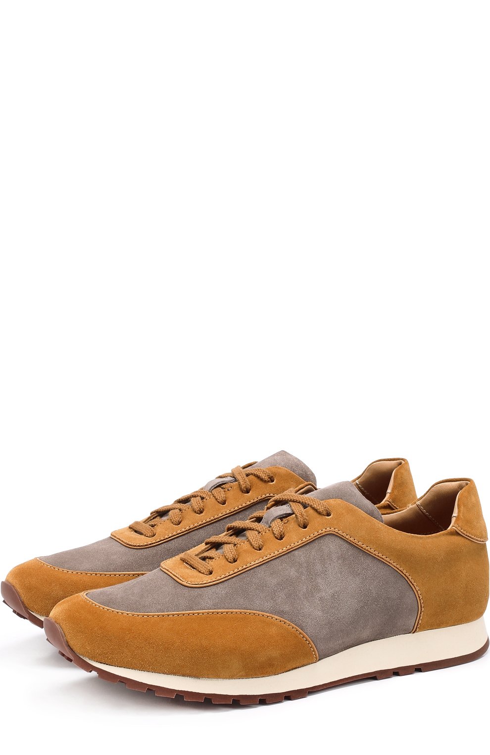 Замшевые кроссовки week end walk на шнуровке LORO PIANA, арт. FAF4222, фото 1