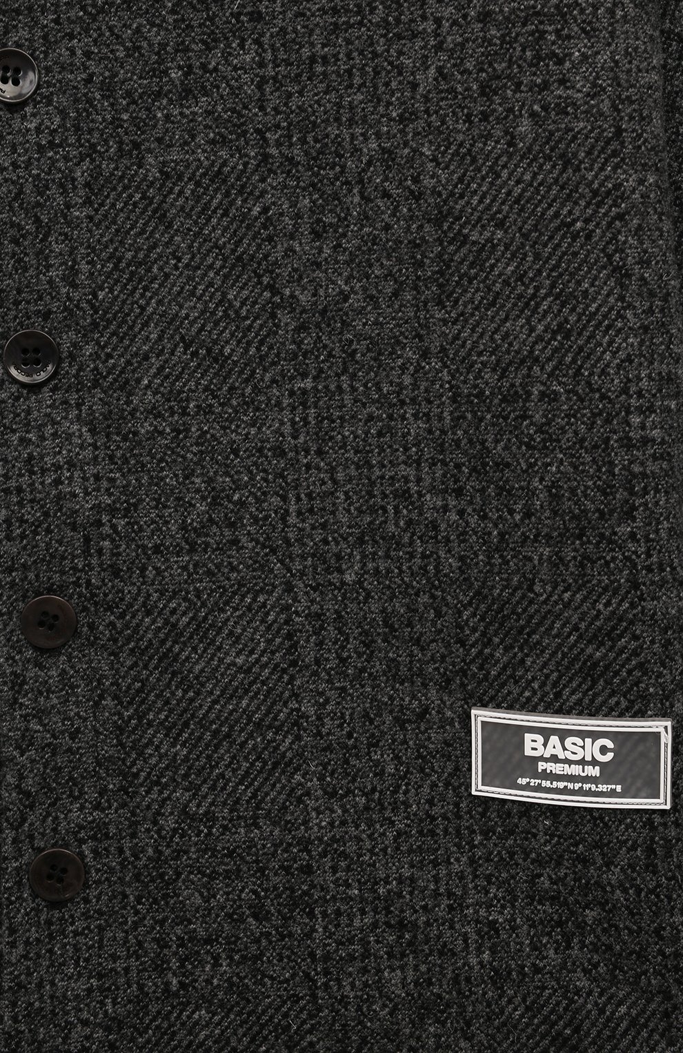 Куртка-рубашка PAOLO PECORA MILANO темно-серого цвета по цене 17500 руб., арт. PP3838/6-12, фото 3 Куртка-рубашка PAOLO PECORA MILANO, арт. PP3838/6-12, фото 3