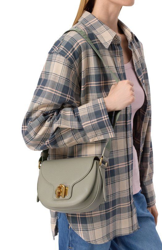 Сумка Lotus mini Furla WB01491/BX0356 Зелёный  WB01491/BX0356 Фото 2