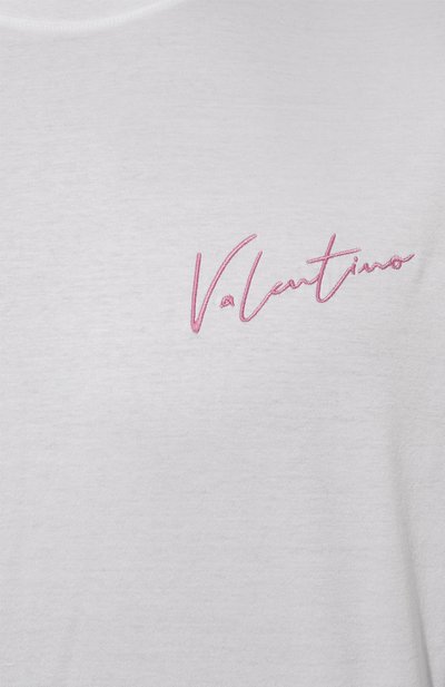 Хлопковая футболка VALENTINO, арт. 5V0MG13AAE6, фото 5