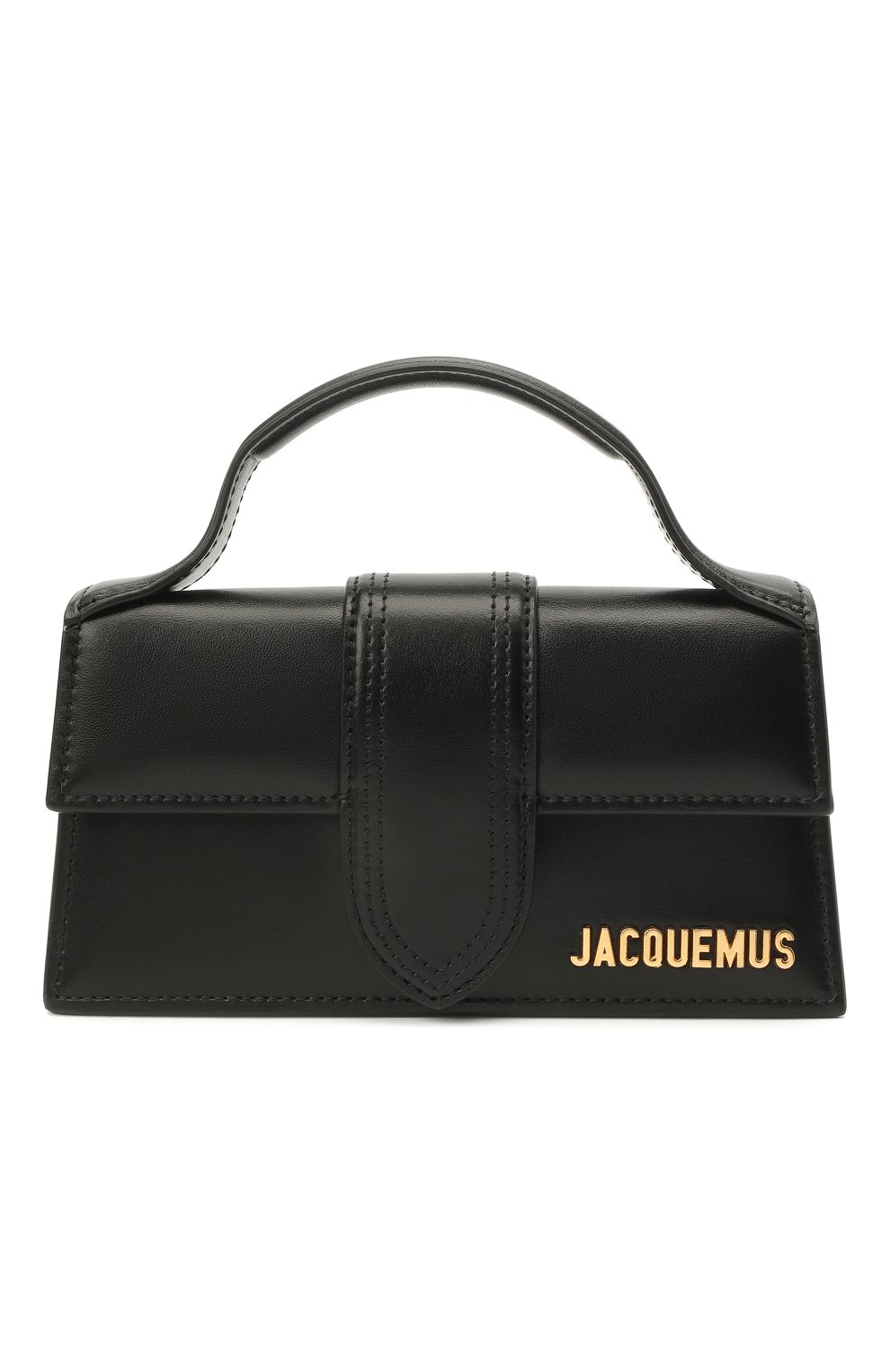 Сумка le bambino JACQUEMUS черного цвета по цене 77250 руб., арт. 211BA07/300990, фото 1 Сумка le bambino JACQUEMUS, арт. 211BA07/300990, фото 1