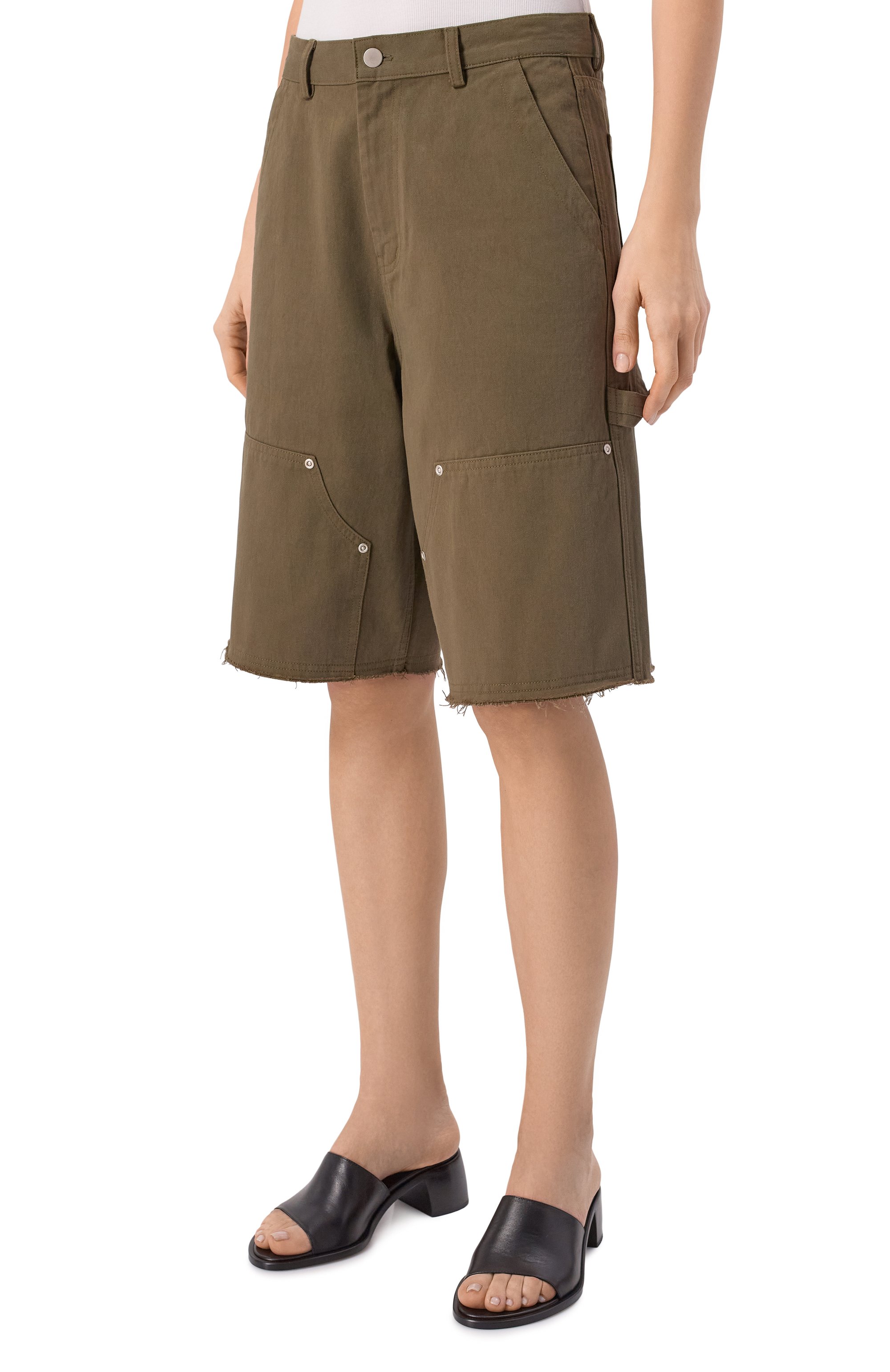 Джинсовые шорты HALFBOY, арт. HS261WB007 TW039/CARG0 SH0RTS, фото 3