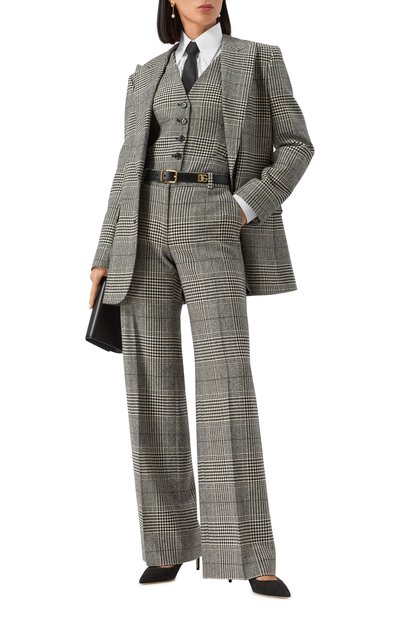 Хлопковая рубашка DOLCE & GABBANA белого цвета по цене 79150 руб., арт. F5N84T/FU5GK, фото 2 Хлопковая рубашка DOLCE & GABBANA, арт. F5N84T/FU5GK, фото 2