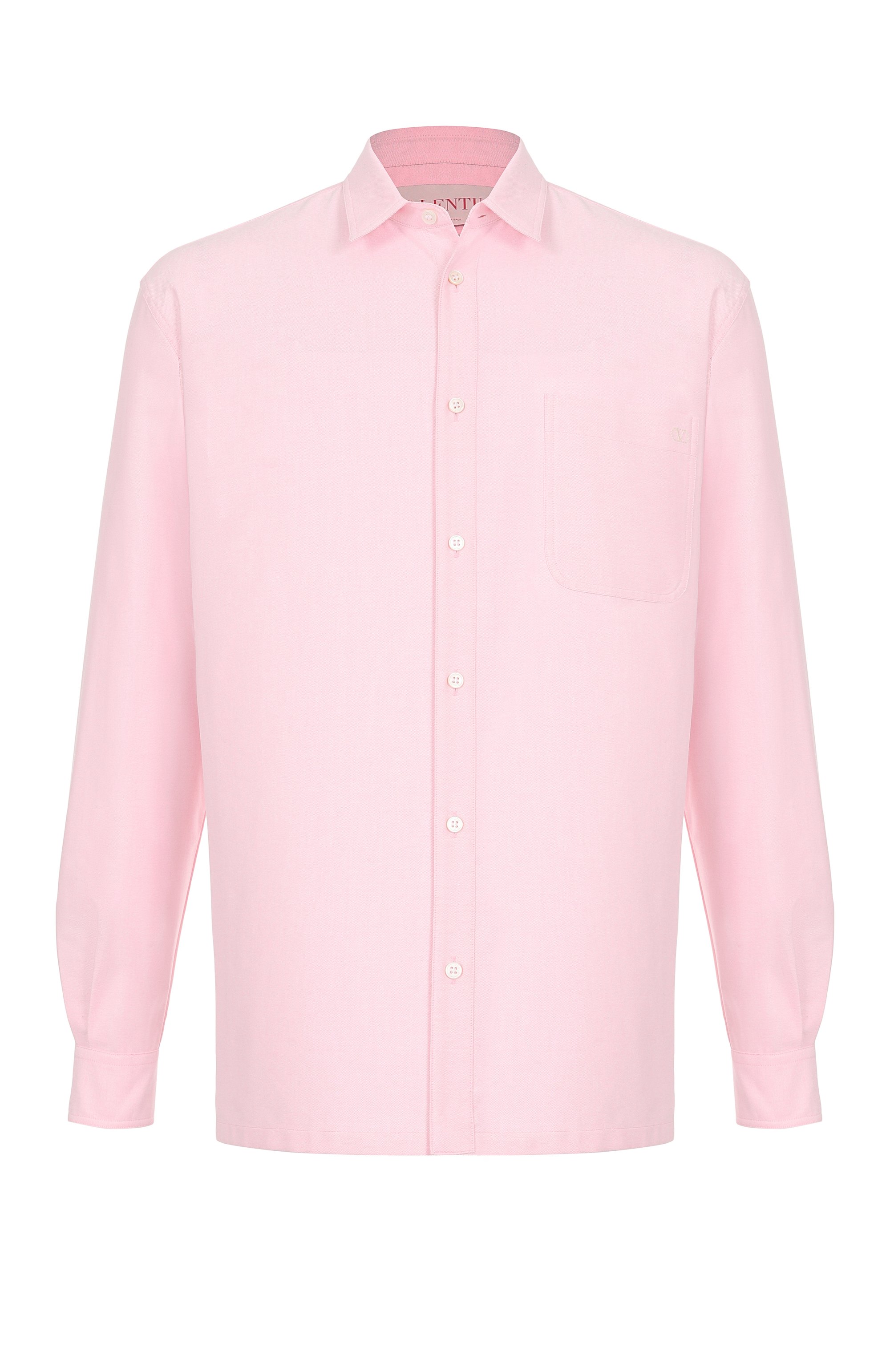 Хлопковая рубашка VALENTINO, арт. 6V3ABQ60AMU, фото 1