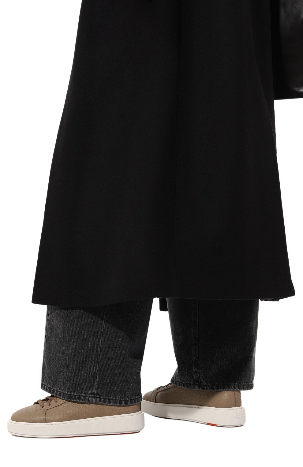 Кожаные кеды SANTONI, арт. WBCD60919BARCSQ4, фото 3