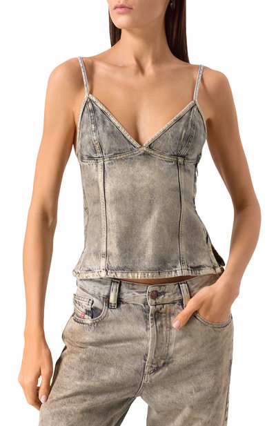 Джинсовый топ DIESEL, арт. A16847/09L79, фото 3