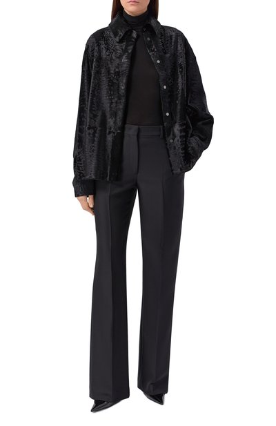 Женска я рубашка из свакары MVST, арт. M022/KARAKULCHA BLACK