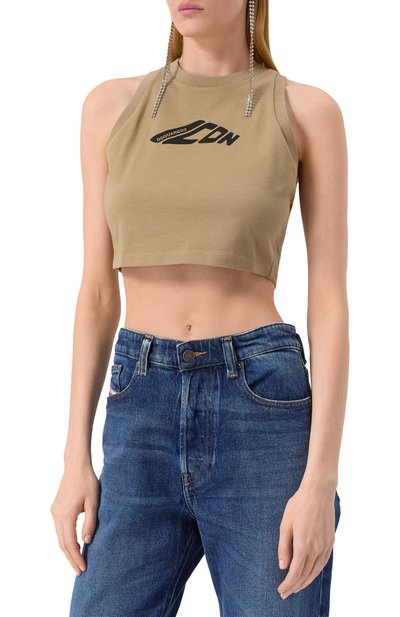 Хлопковый топ DSQUARED2, арт. S80NL0004/D20033, фото 3