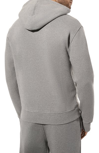 Хлопковое худи AMI, арт. BFUSW200 730, фото 4