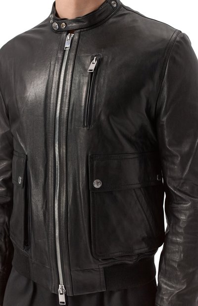 Кожаный бомбер JACOB LEE, арт. MLJ007SS25B, фото 5