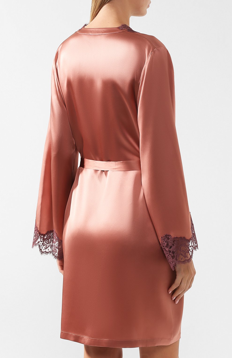 Шелковый халат MARJOLAINE, арт. 3FLA2001_2433, фото 4