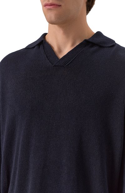 Поло из шелка и льна MVST, арт. 25E/X1P/0/A013/7660, фото 5