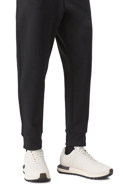 Кожаные кроссовки EMPORIO ARMANI, арт. X4X684/XR323, фото 3