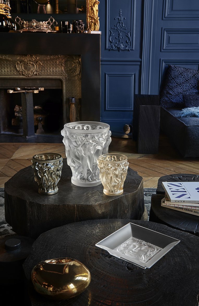Ваза bacchantes xxl LALIQUE прозрачного цвета, арт. 10119500 | Фото 3 (Статус проверки: Проверена категория; Коллекция: Bacchantes; Нос: Не проставлено; Региональные ограничения белый список (Axapta Mercury): Не проставлено; Автоматизация Diginetica: Не назначено; Ограничения доставки: fragile-2)