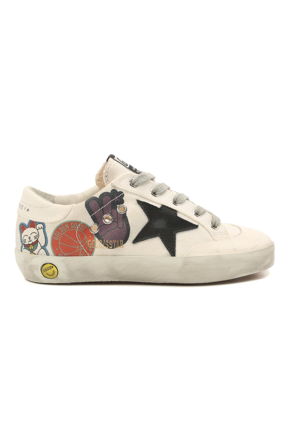 Кеды superstar GOLDEN GOOSE DELUXE BRAND, арт. GJF00107.F001268, фото 5