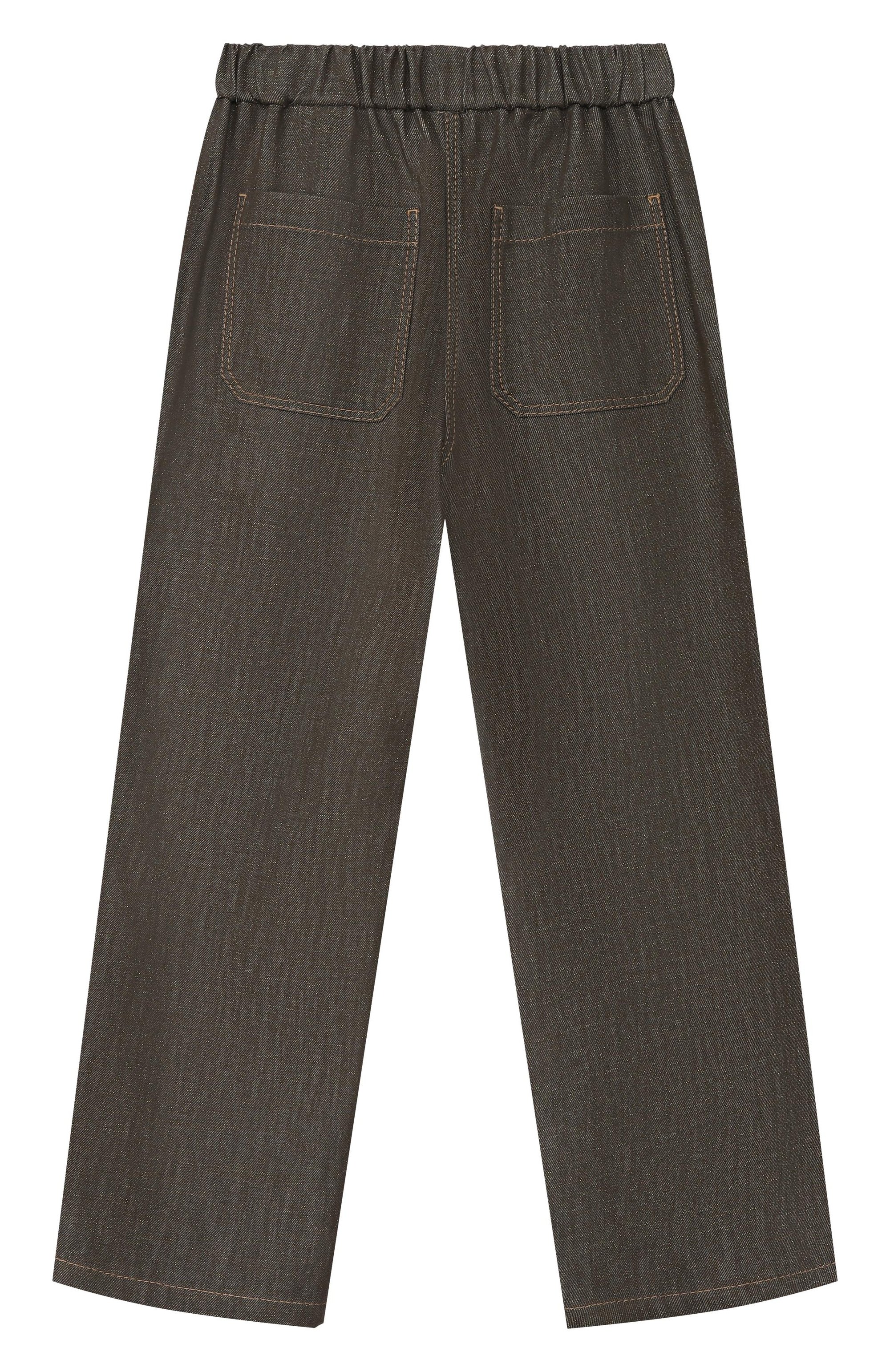 Брюки из хлопка и вискозы BRUNELLO CUCINELLI, арт. BB148P664A, фото 2