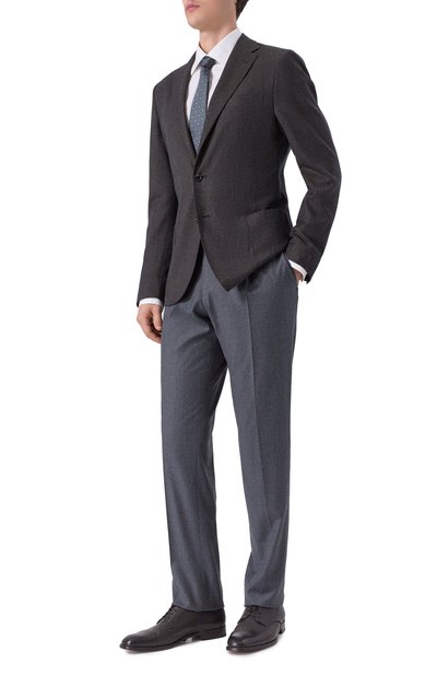 Шерстяной пиджак CORNELIANI, арт. 26X007-2618400_1, фото 2