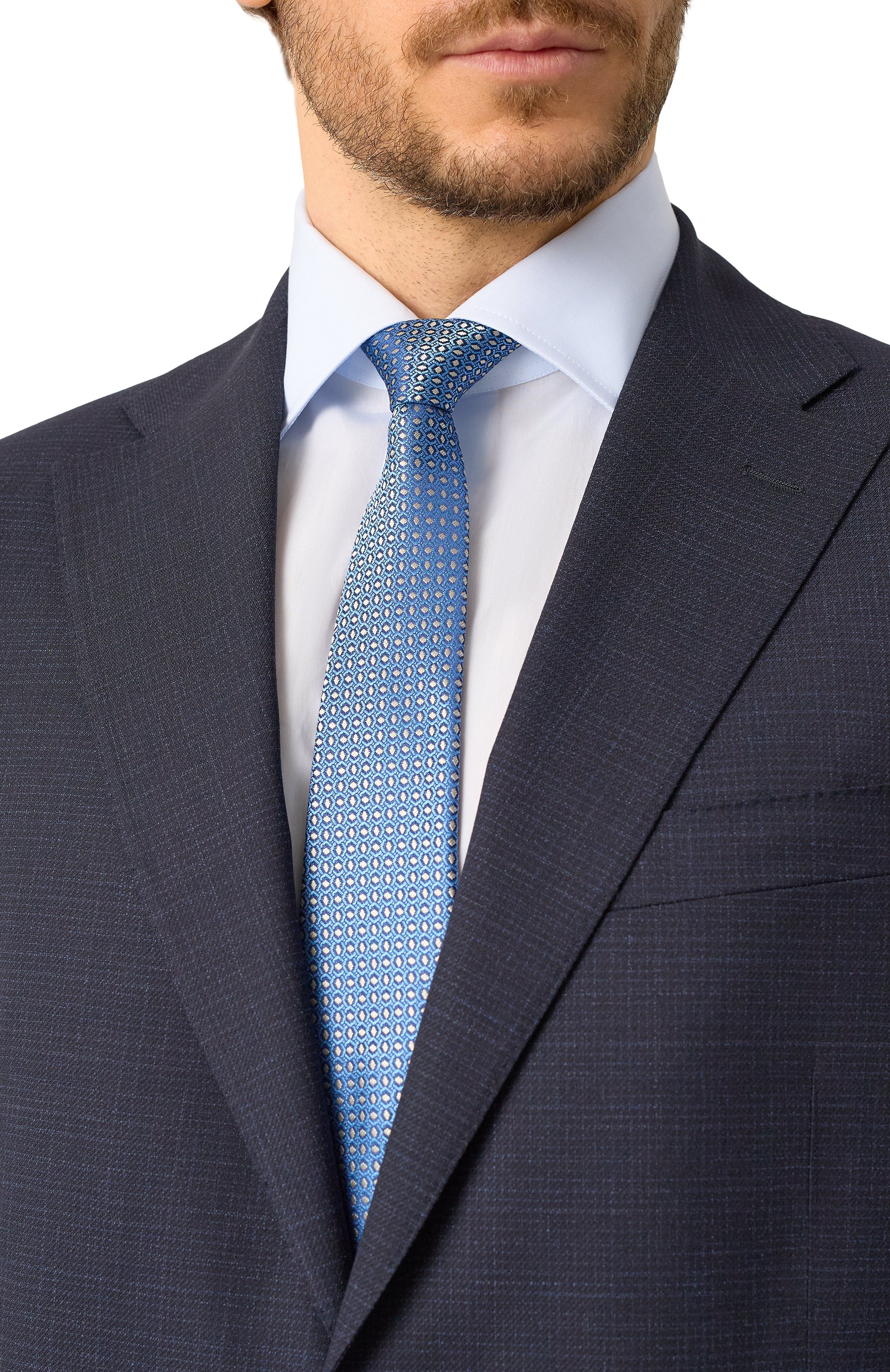 Шелковый галстук CANALI, арт. 18/HJ04239, фото 2