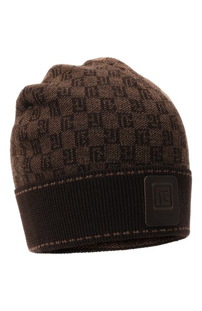 Мужская шерстяная шапка BALMAIN, арт. BH0XC030/KF42