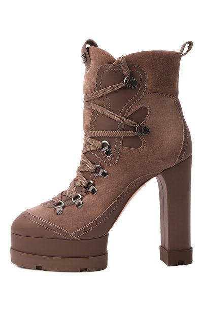 Кожаные ботильоны nancy CASADEI, арт. 1R538A1201/N0MAD, фото 4