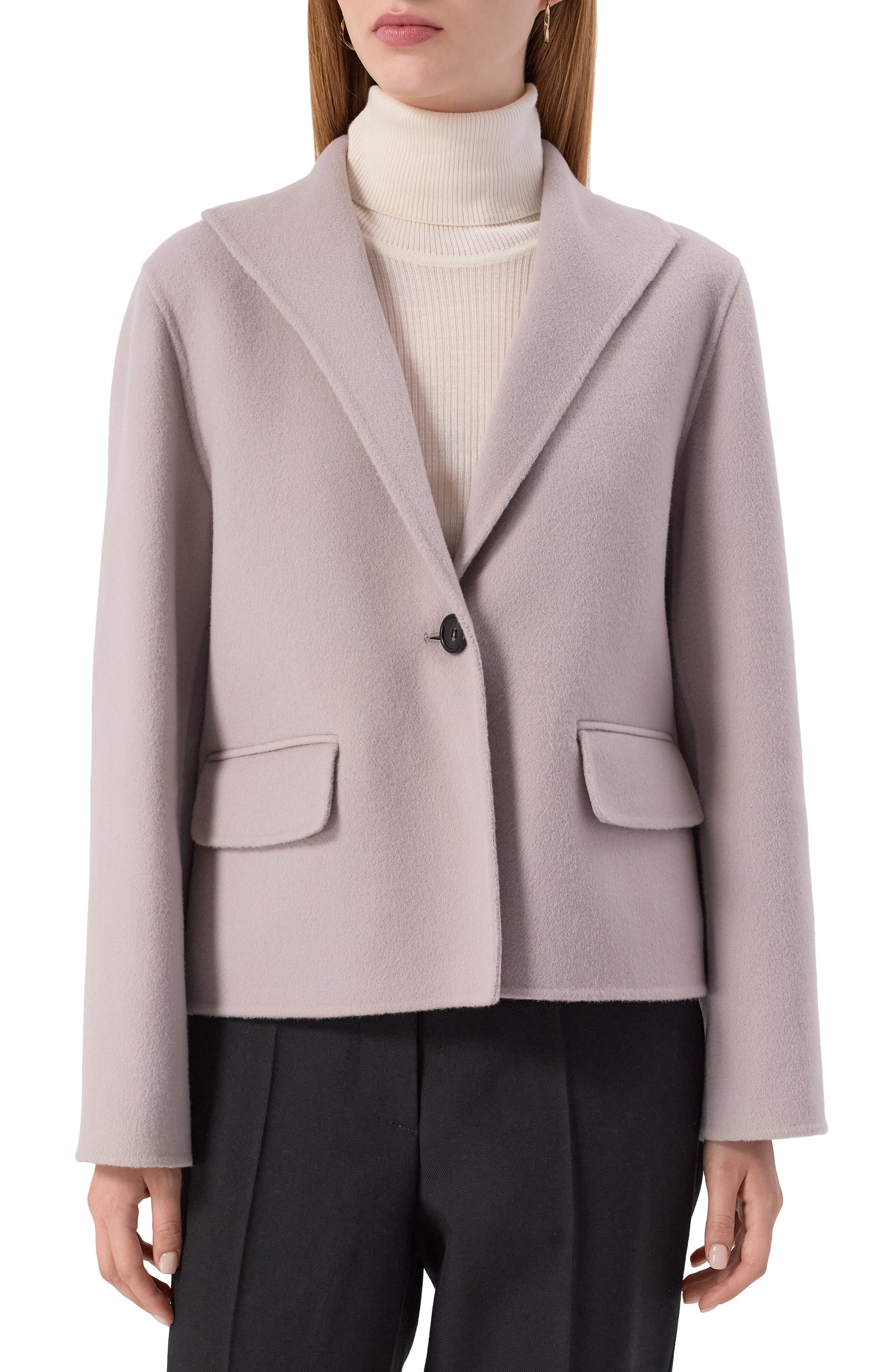 Шерстяное полупальто WINDSOR, арт. 52 DJ622H 10014084, фото 3