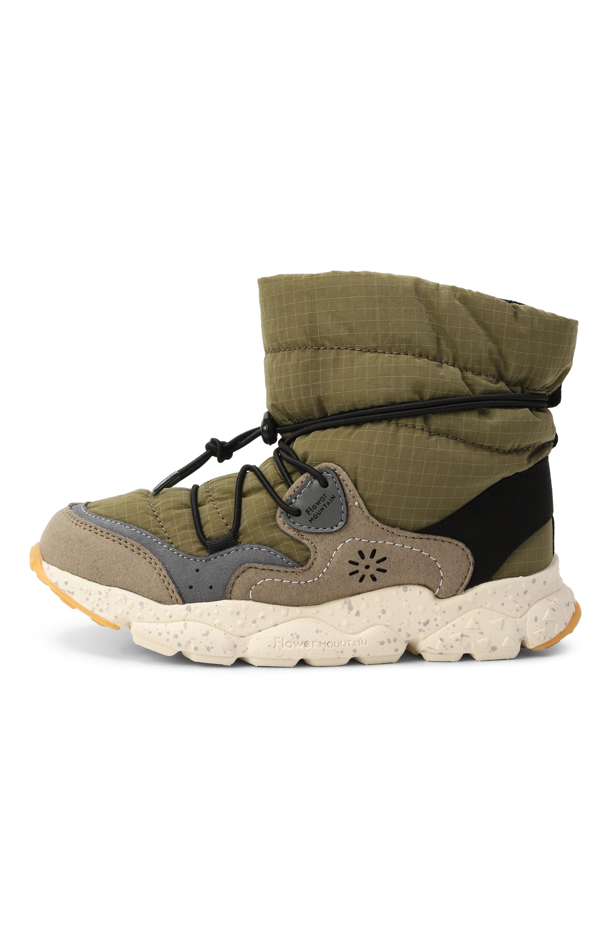 Утепленные сапоги kuki FLOWER MOUNTAIN хаки цвета по цене 15700 руб., арт. 3001622/05/33-38, фото 2 Утепленные сапоги kuki FLOWER MOUNTAIN, арт. 3001622/05/33-38, фото 2