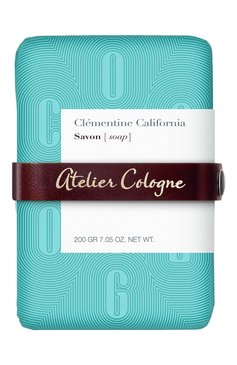 Парфюмированное мыло для тела clementine california (200g) ATELIER COLOGNE бесцветного цвета, арт. 3700591230219 | Фото 1 (Назначение: Для тела; Региональные ограничения белый список (Axapta Mercury): Не проставлено; Тип продукта: Мыло; Нос: Не проставлено)