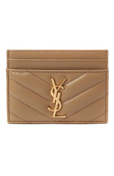 Женский кожаный футляр для кредитных карт SAINT LAURENT, арт. 423291/AAA44