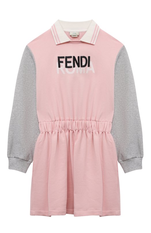 Хлопковое платье Fendi