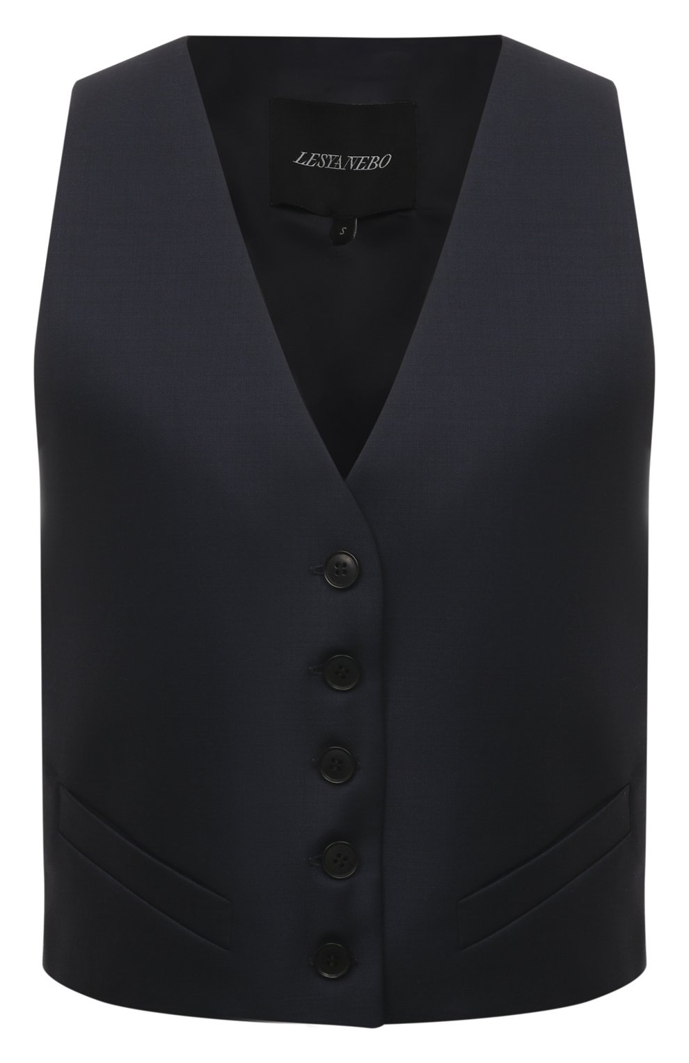 Жилет из шерсти и шелка LESYANEBO, арт. SS23/H-774/AMT, фото 1